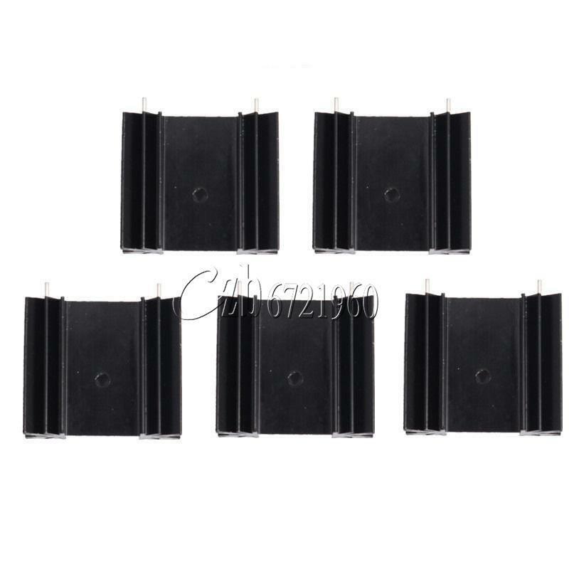 5PCS 30*34*12MM Triode IC heat sink For TO-220 Aluminum