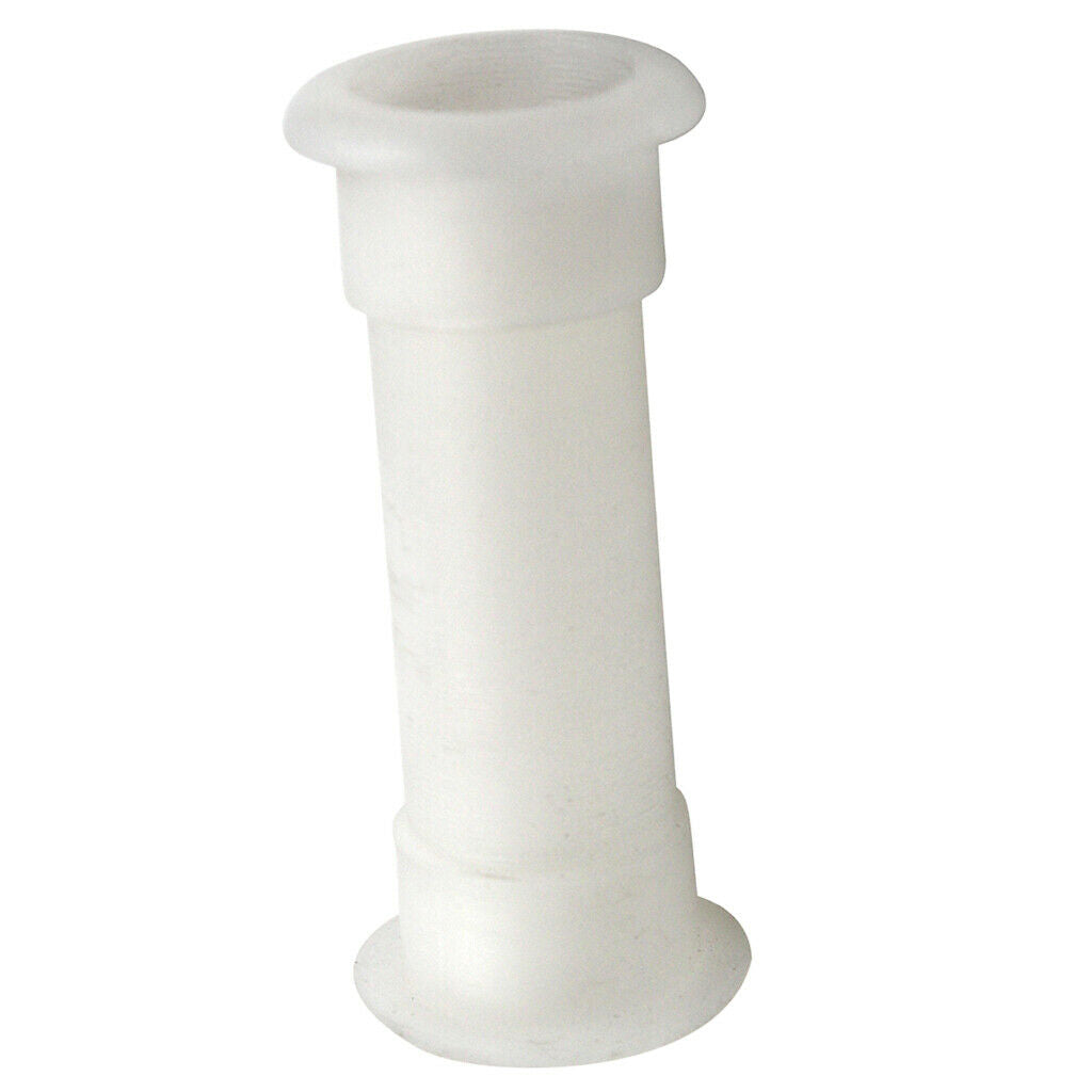 2pcs 3/4" Thru Hull Fittings White for Transom Motorwell Livewell Baitwell