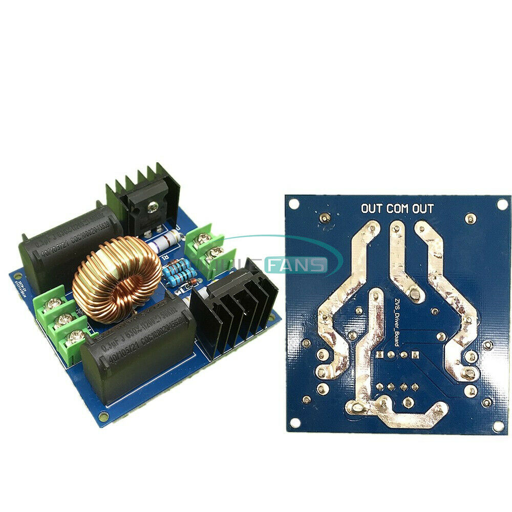 DC12V-30V ZVS Tesla Coil Marx Generator High Voltage Power Supply 10A 200W