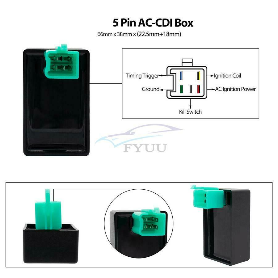 12V 4-Pin Regulator/Rectifier Ignition Coil For 50\70\90\140cc ATV Scooter Bike