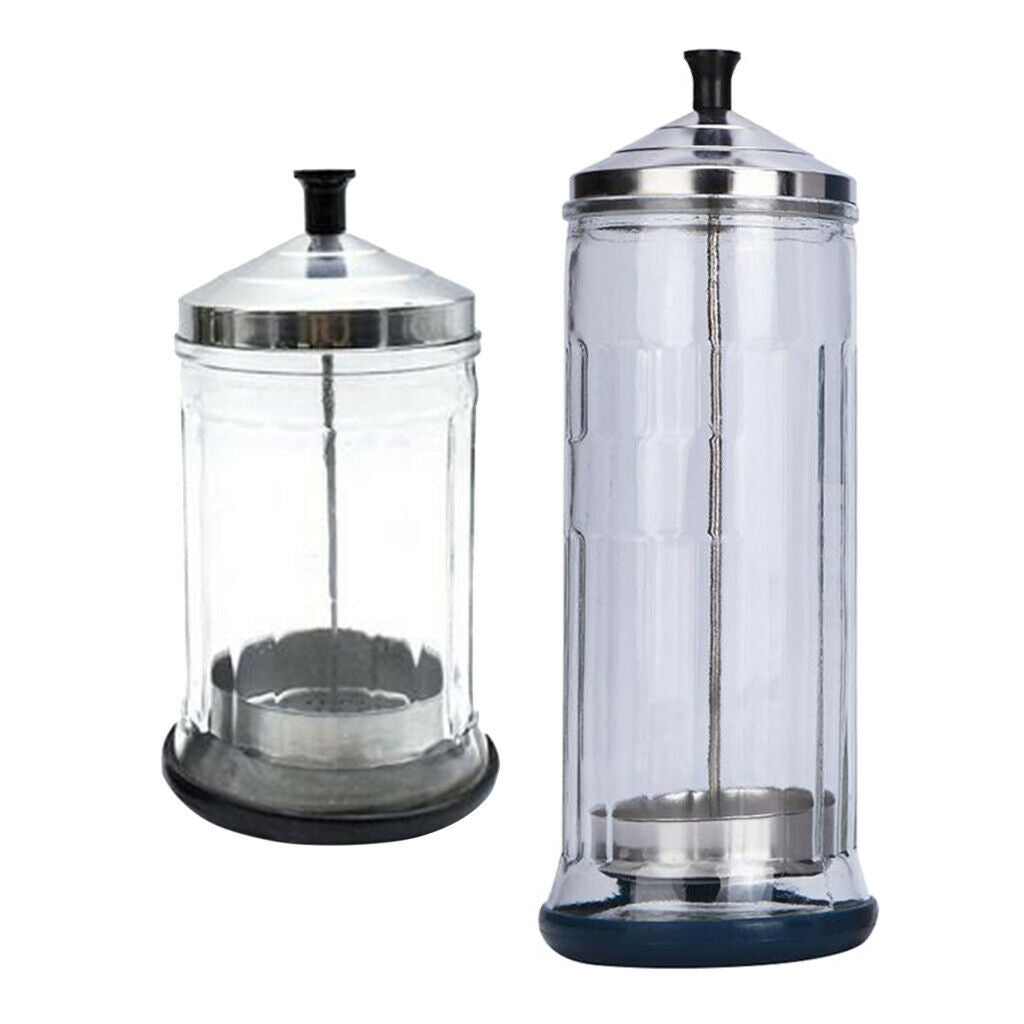 Disinfection Jar Sanitizer Jar Bottle for Barber Nipper Manicure Tools