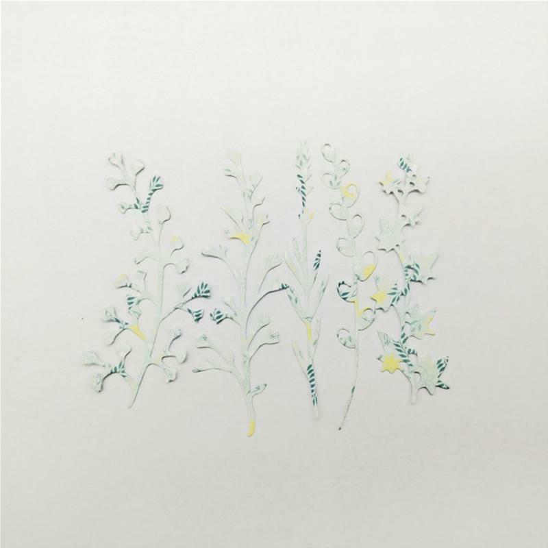 Grass Leaves Cutting Die Stencil for DIY Scrapbooking Paper Photo Album Frames