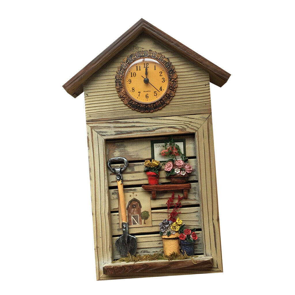 Wooden Handicraft Key Storage European Style Wooden Keys Box Decoration C