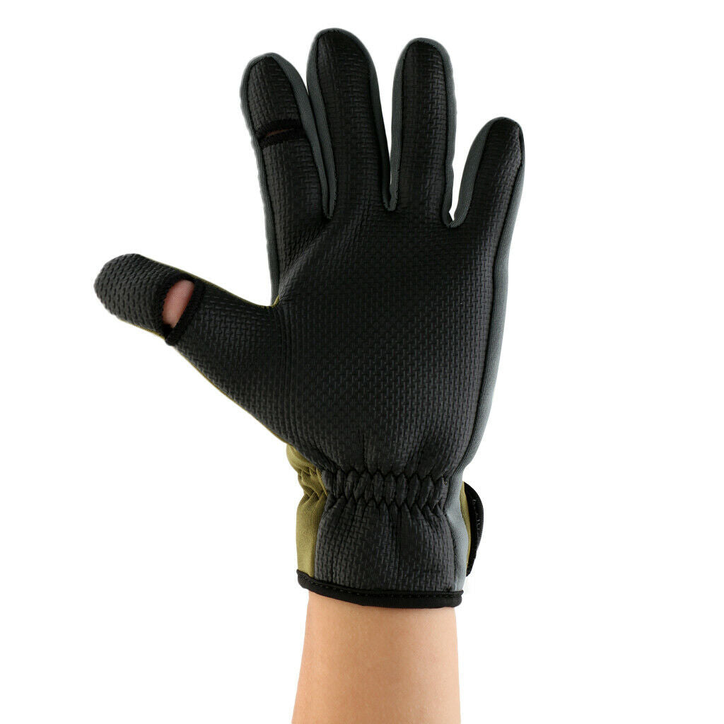 Breathable Sun Gloves Anti-UV Sun Protection Half Finger Fishing Gloves