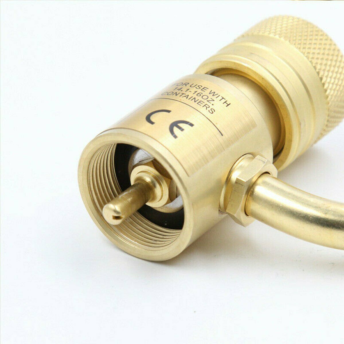 Double Blow Torch Mapp Gas Turbo Torch Brazing Solder Propane Welding Plumbing F