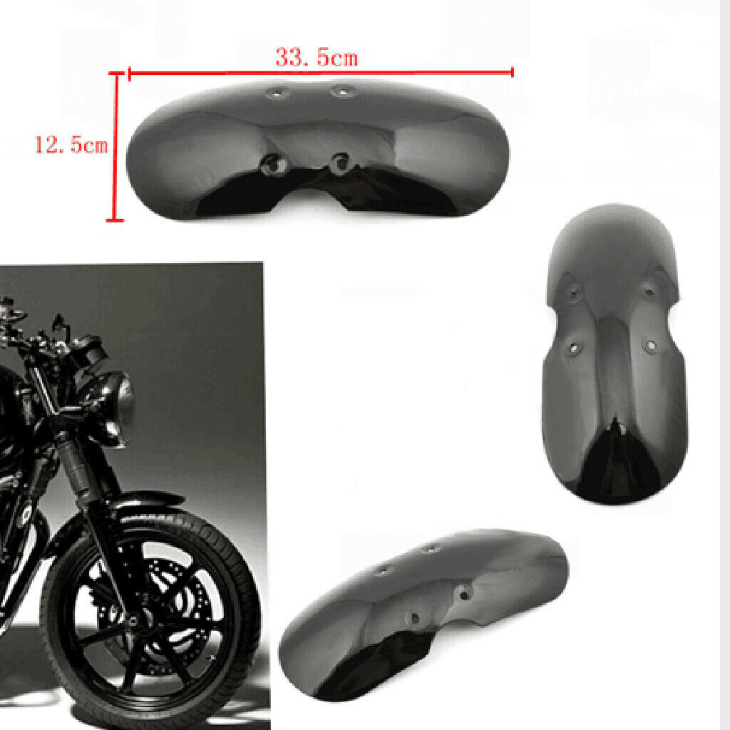 Front Mudguard Fender for    /Scrambler Glossy Black