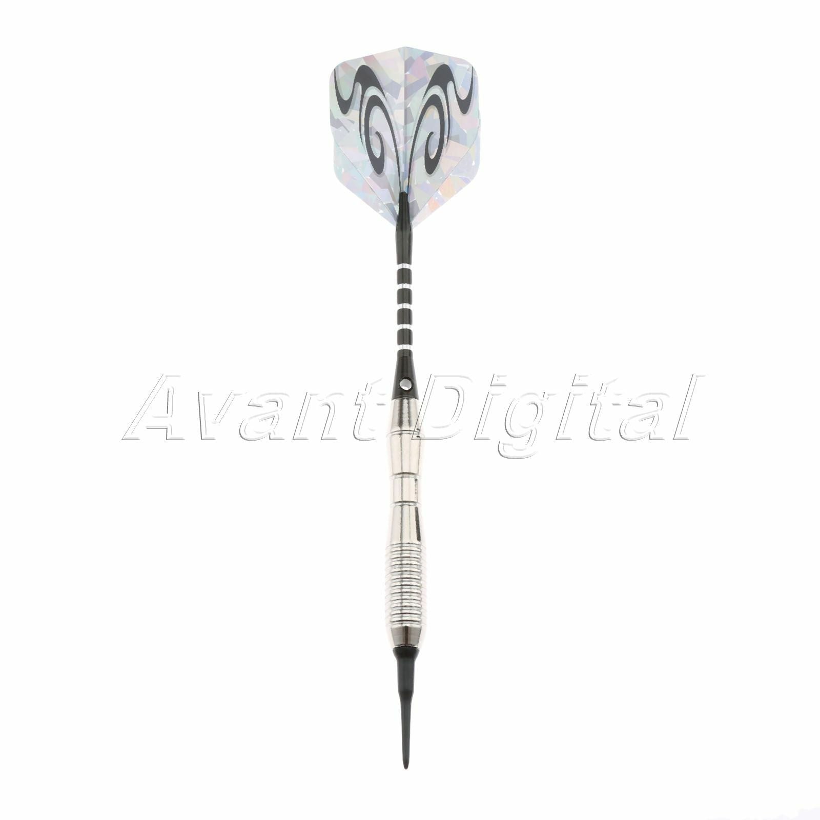 9 Pcs Professional 18g Soft Tip Dart With Steel Barrel Aluminium Dart Shaft