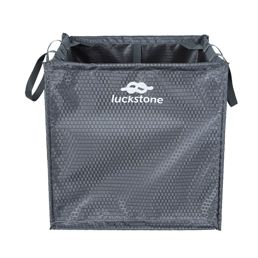 Nylon Rock Climbing Arborist Throw Line Rope Gear Storage Cube Bag gray