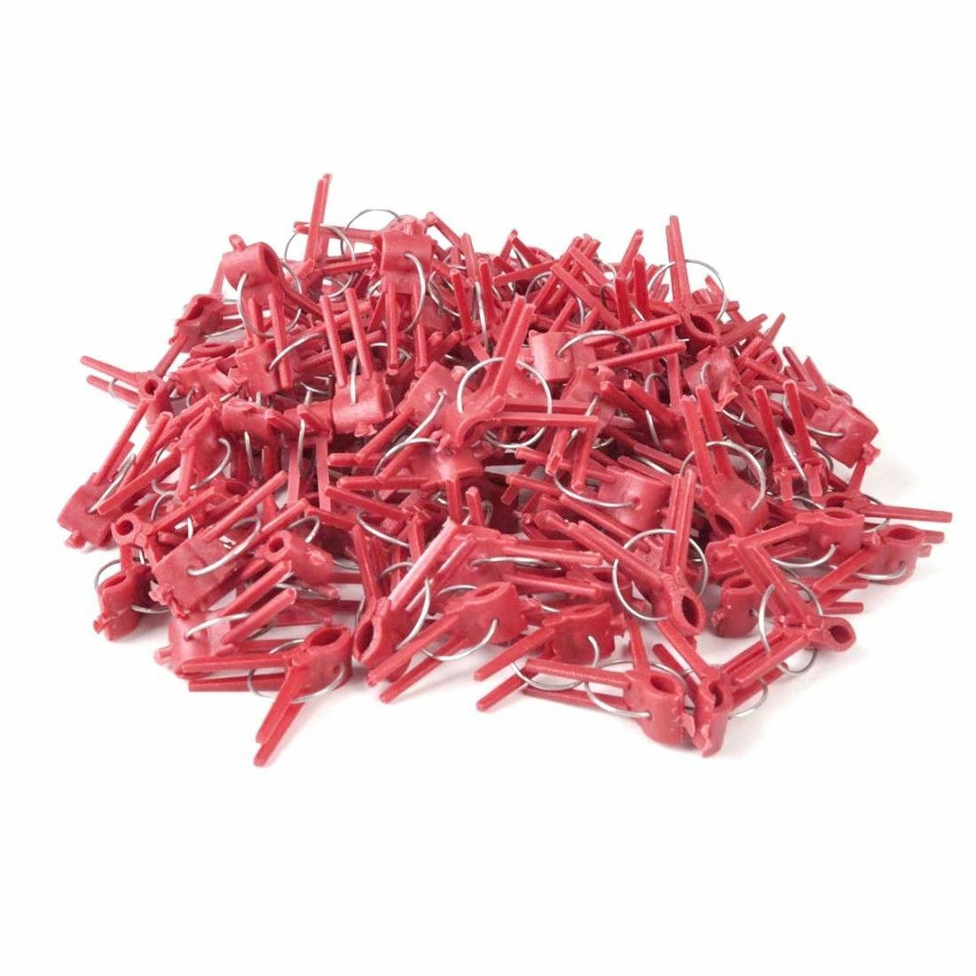 50pcs Durable Plastic Grafting Clips Garden Vegetable Flower Vine Bushes Plants