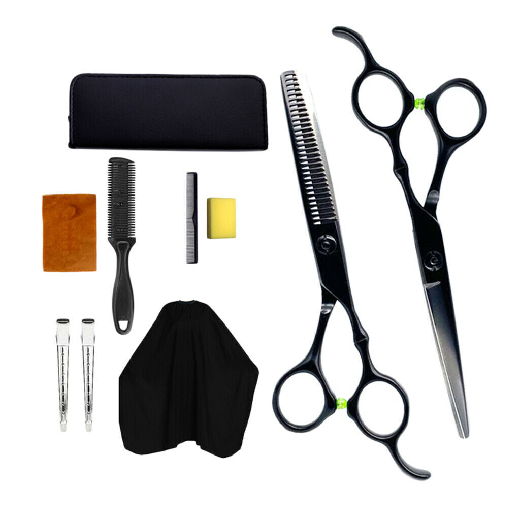 6.0'' Salon Hair Cutting Scissors Styling Tool Equipment Shears Styling Set