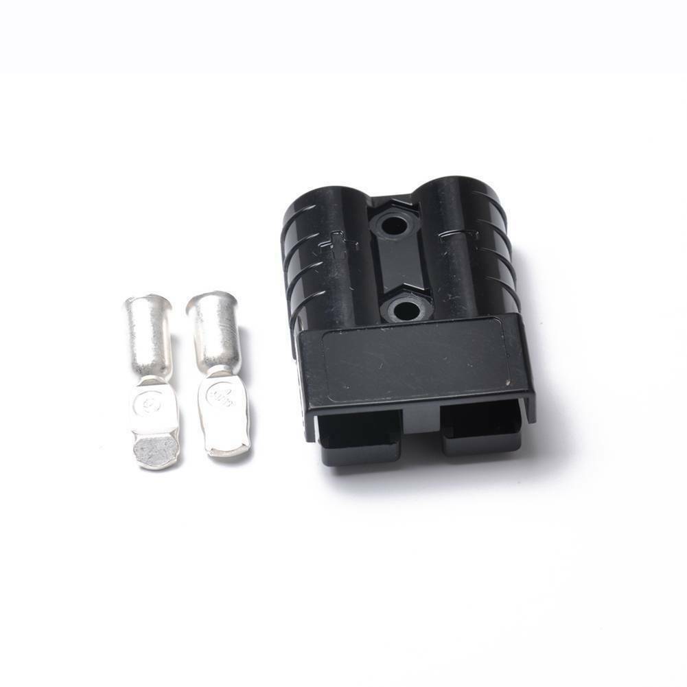 2X 50A Battery Trailer Pair Plug Quick Connector Kit Connect Disconnect Winch