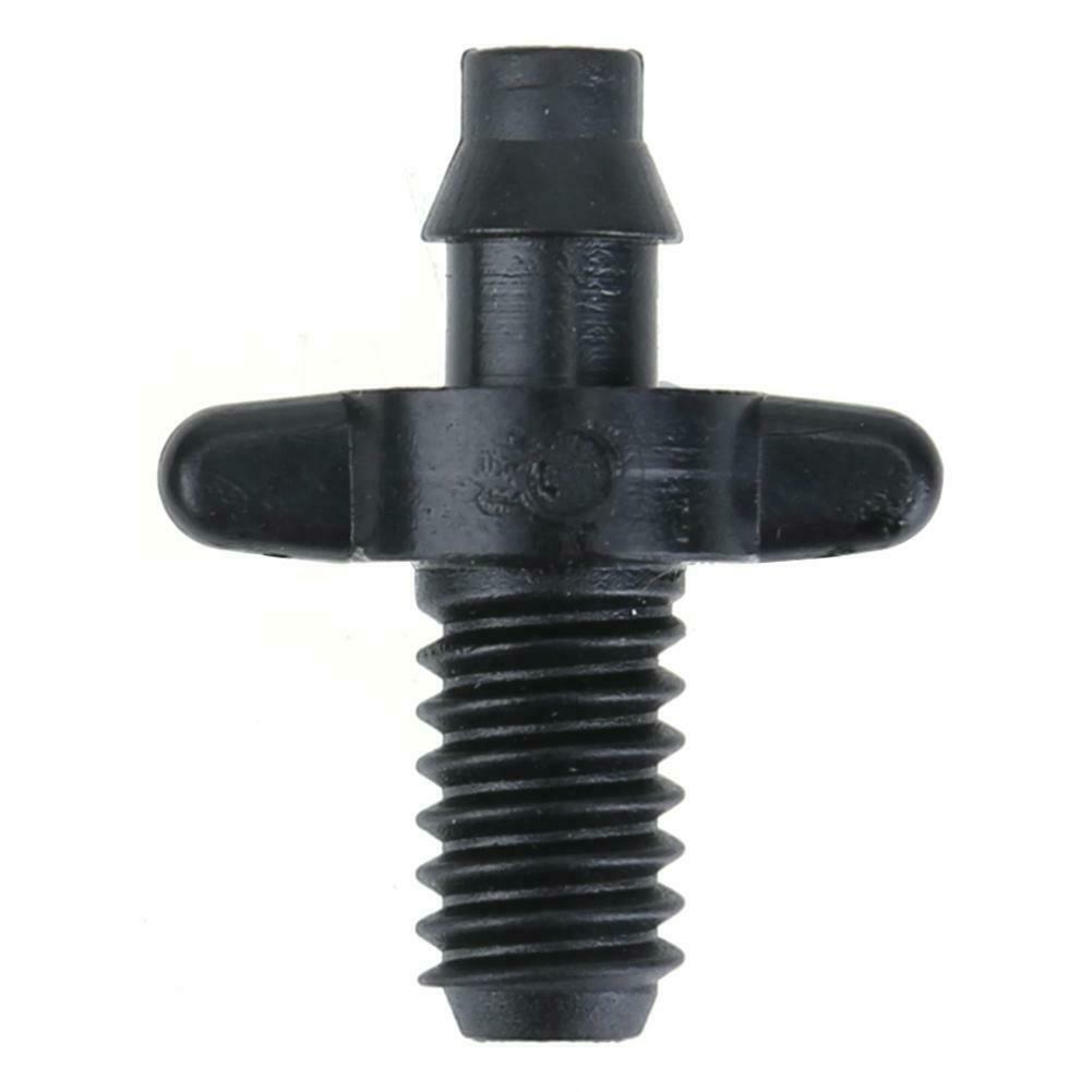 100pcs 6mm Male Thread Single Barbed 4/7mm and PVC Hose Garden Home Connect