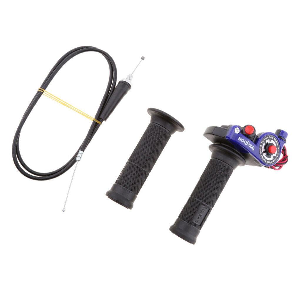 1 Pair For 125 140 150cc Motor Pit Bike Quick Action Twist Throttle Grip Cable