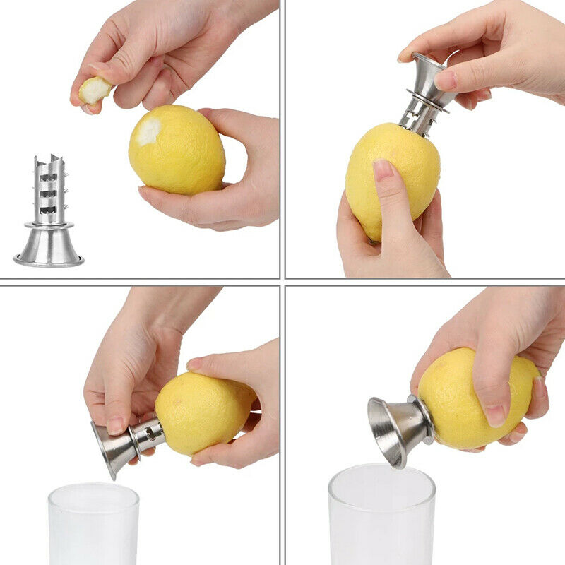 Hand Juicer Lemon Pourer Screw Manually Orange Limes Citrus Juice Squee.l8