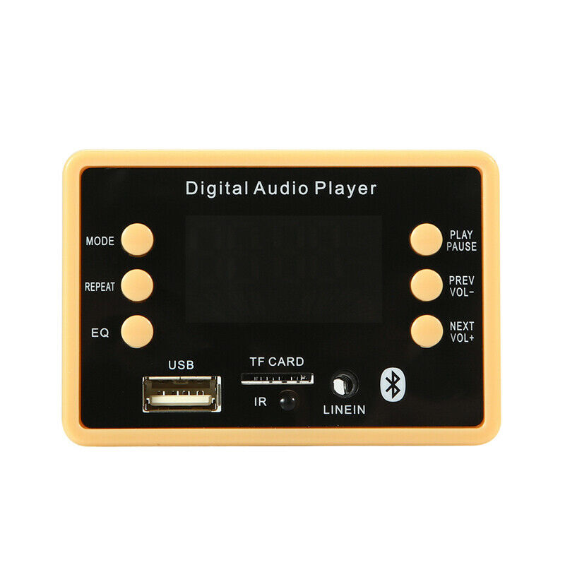 Bluetooth 5.0 MP3 Dash Board Module With Display 12V Car USB Audio Music Player