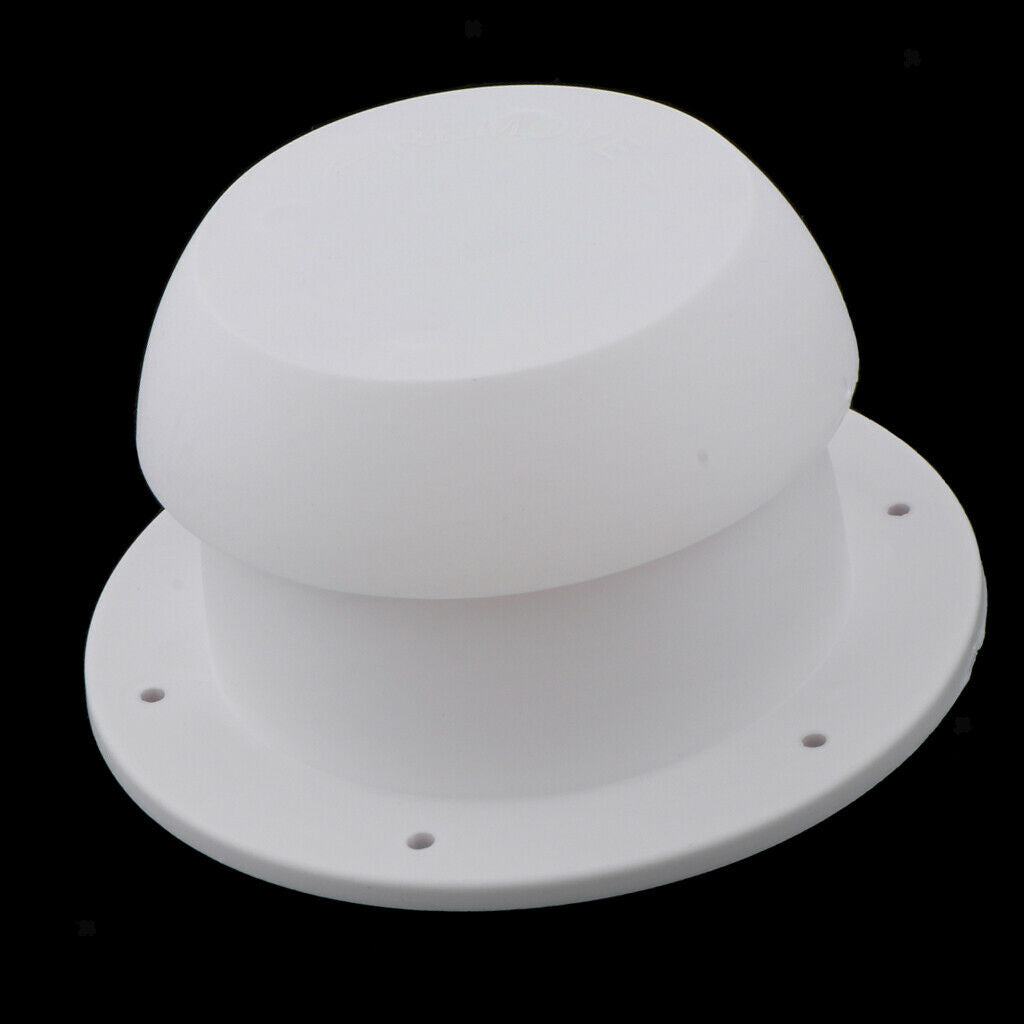 Air Vent White RV Roof Plumbing Sewer Exhaust Outlet Vent Cap Accessories