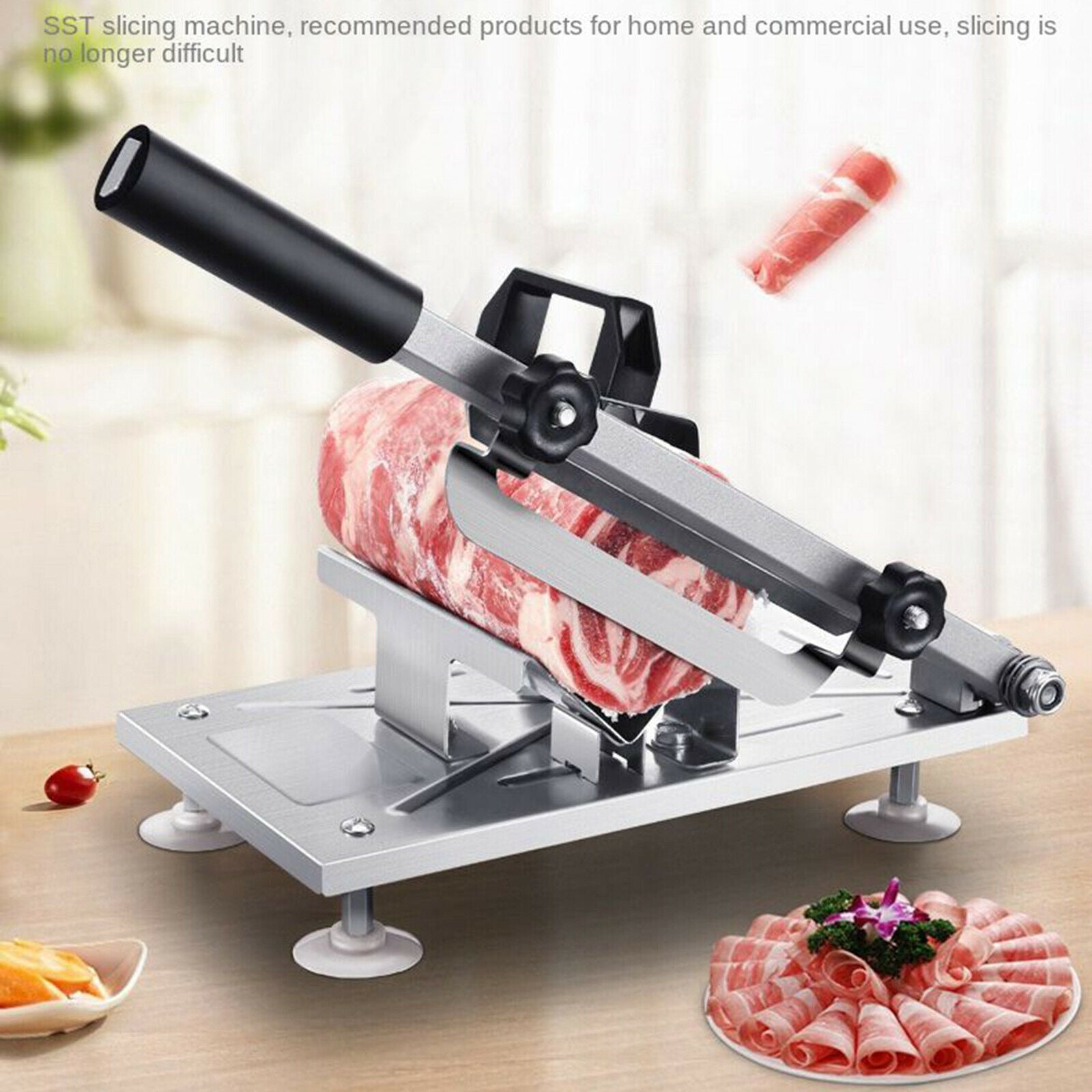 Household Manual Frozen Meat Slicer Easy-cut Food Beef Mutton Rolls Cutter