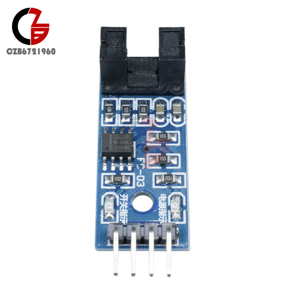 2PCS Slot Type IR Optocoupler Speed Sensor Module LM393 for Arduino