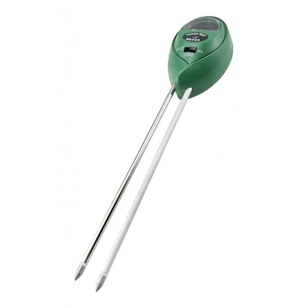 3 in 1 PH Tester Soil Water Moisture Light Test Meter Garden Plant Care Tool