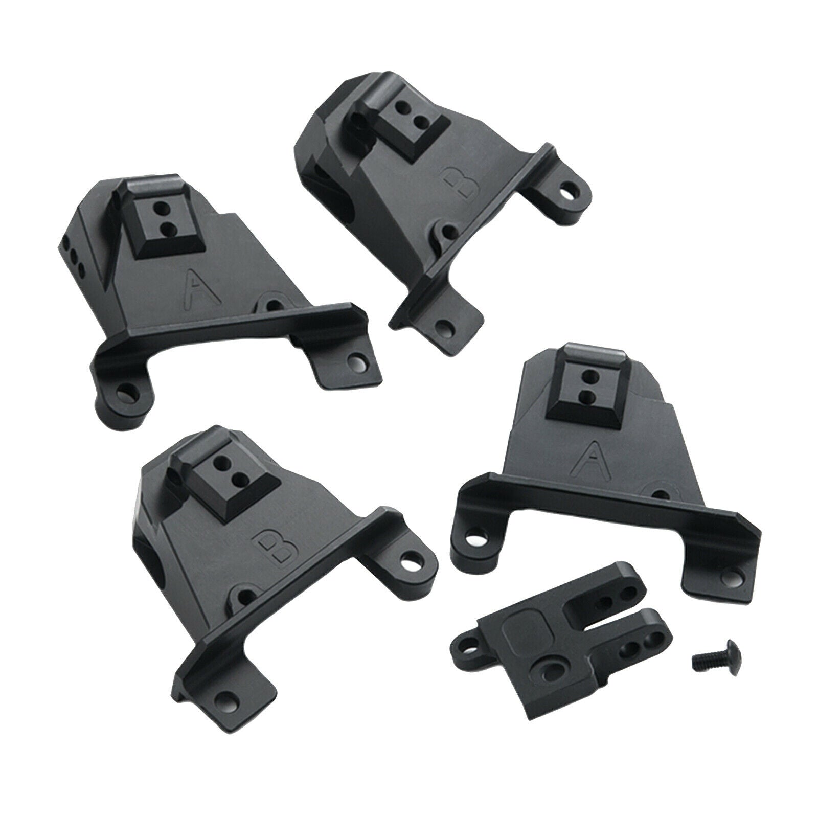 Front Rear Shock Towers Hoops Bracket for 1/10 TRX4 RC Crawler Upgrade Parts