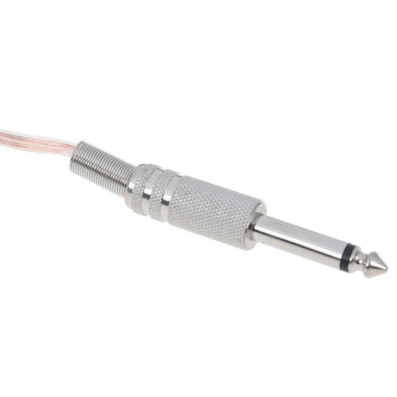 Metal Head Transparents Microphone Clip cord TattooHook Line Tattoo Switch Pedal