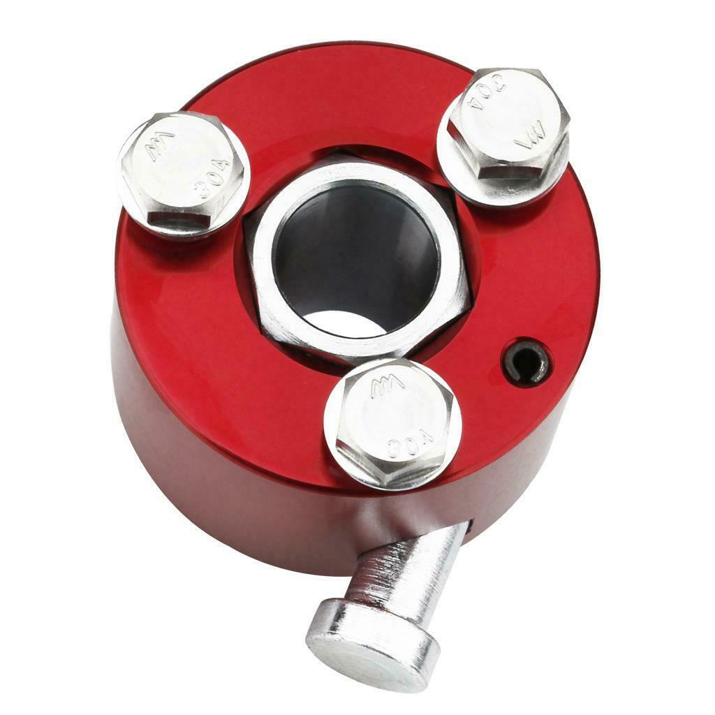 Car Steering Wheel Quick Release Disconnect Hub Adapter Kit YC101451 Red