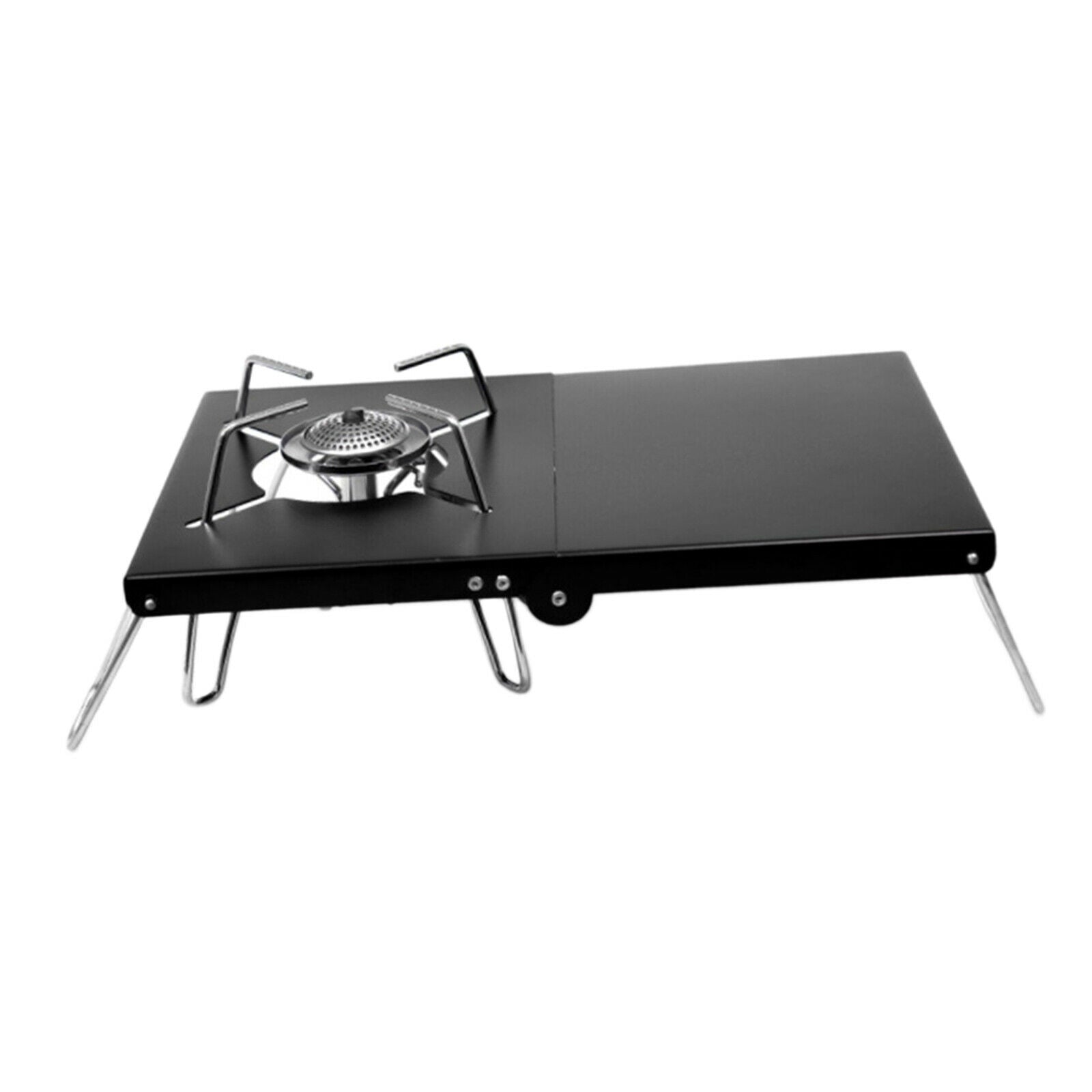 Folding Stove Table Camping Split Gas Stove Stand Holder BBQ Desk Hiking
