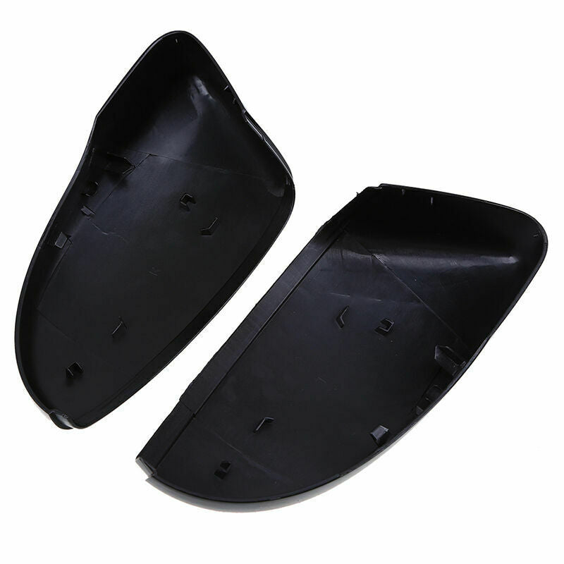 Pair Rearview Wing Door Side Mirror Covers Caps Housing Cover Fits VW 2009-2017