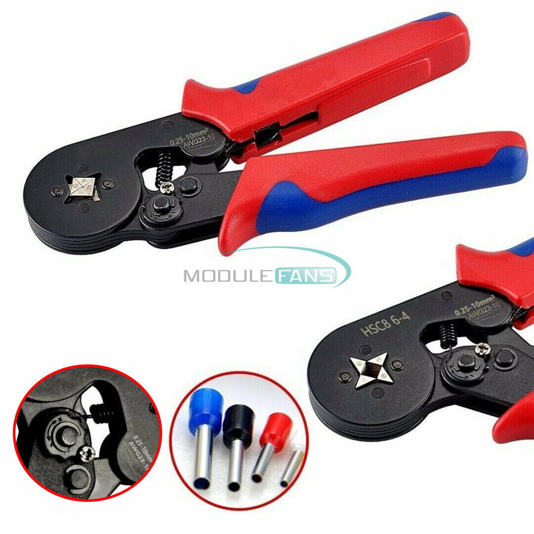 HSC8 6-6 SELF-ADJUSTABLE MINI-TYPE CRIMPING PLIER 0.25-6mm2 Pliers Hand Tools
