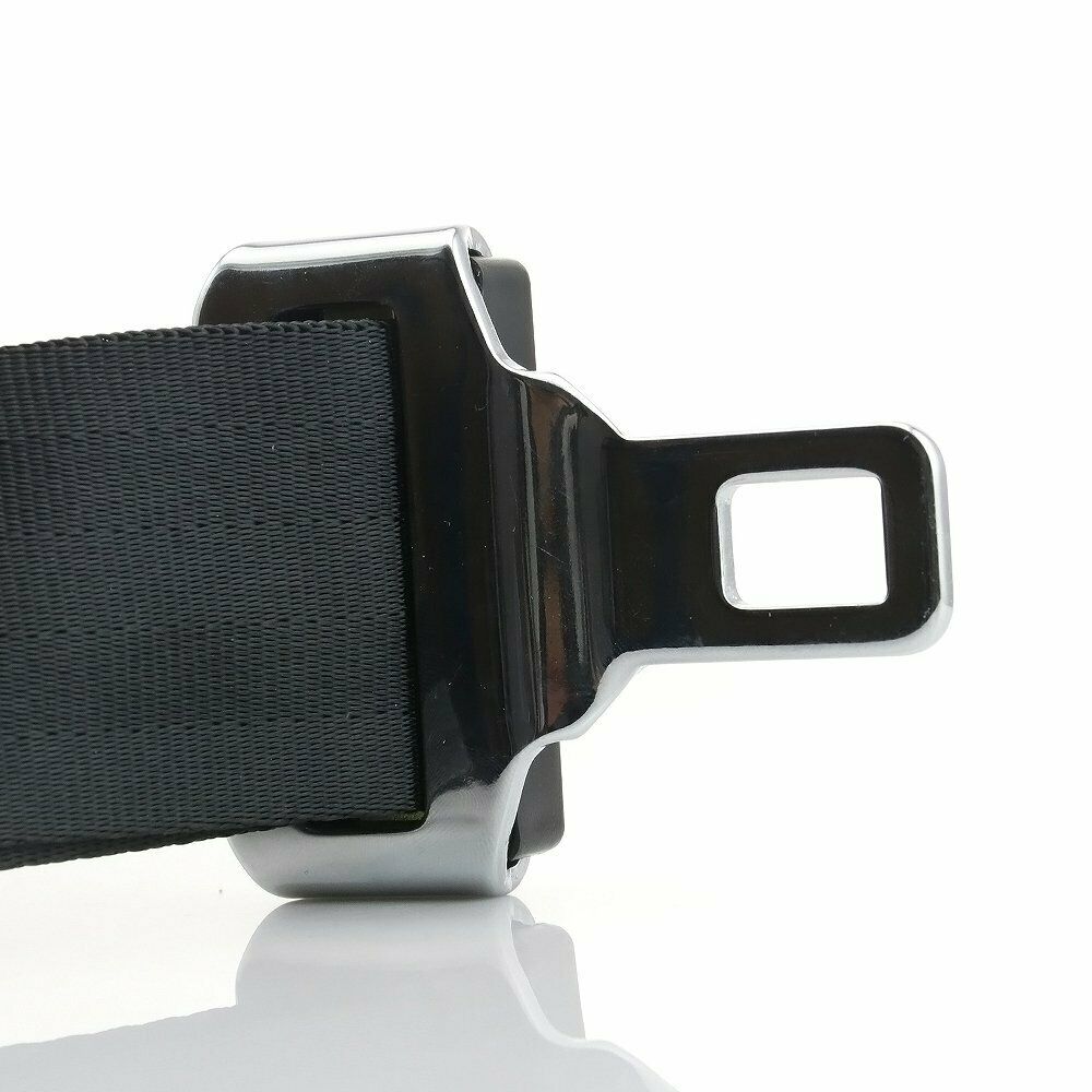 2PCS 2 Point Harness Safety Belt Seat Belt Clip Black Adjustable Fits for Axdi