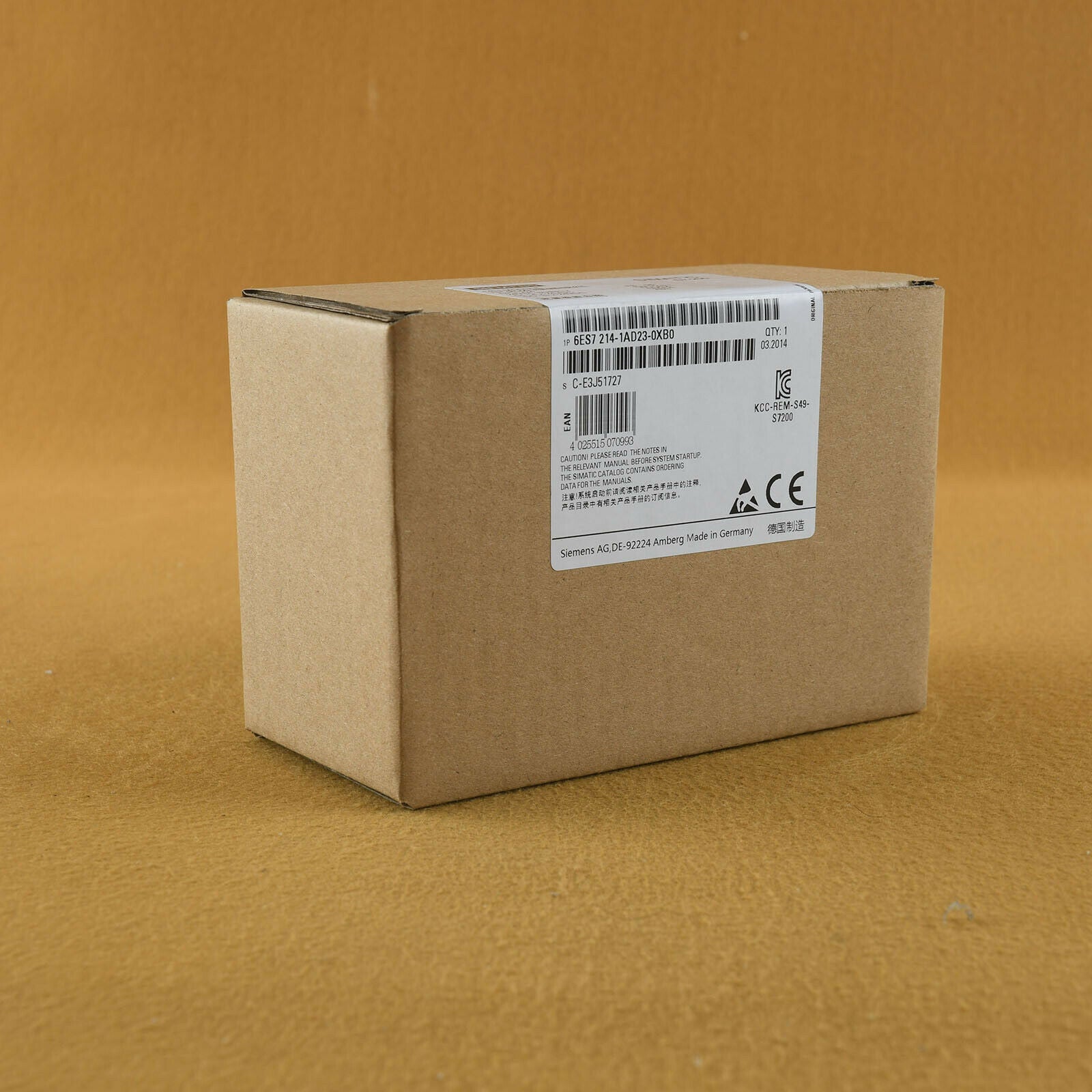 1PC New 6ES7 214-1AD23-0XB0 One year warranty Fast  SM9T