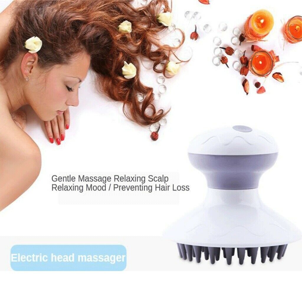 Electric Scalp Massager Head Scratcher Deep Tissue Massage Back Massage