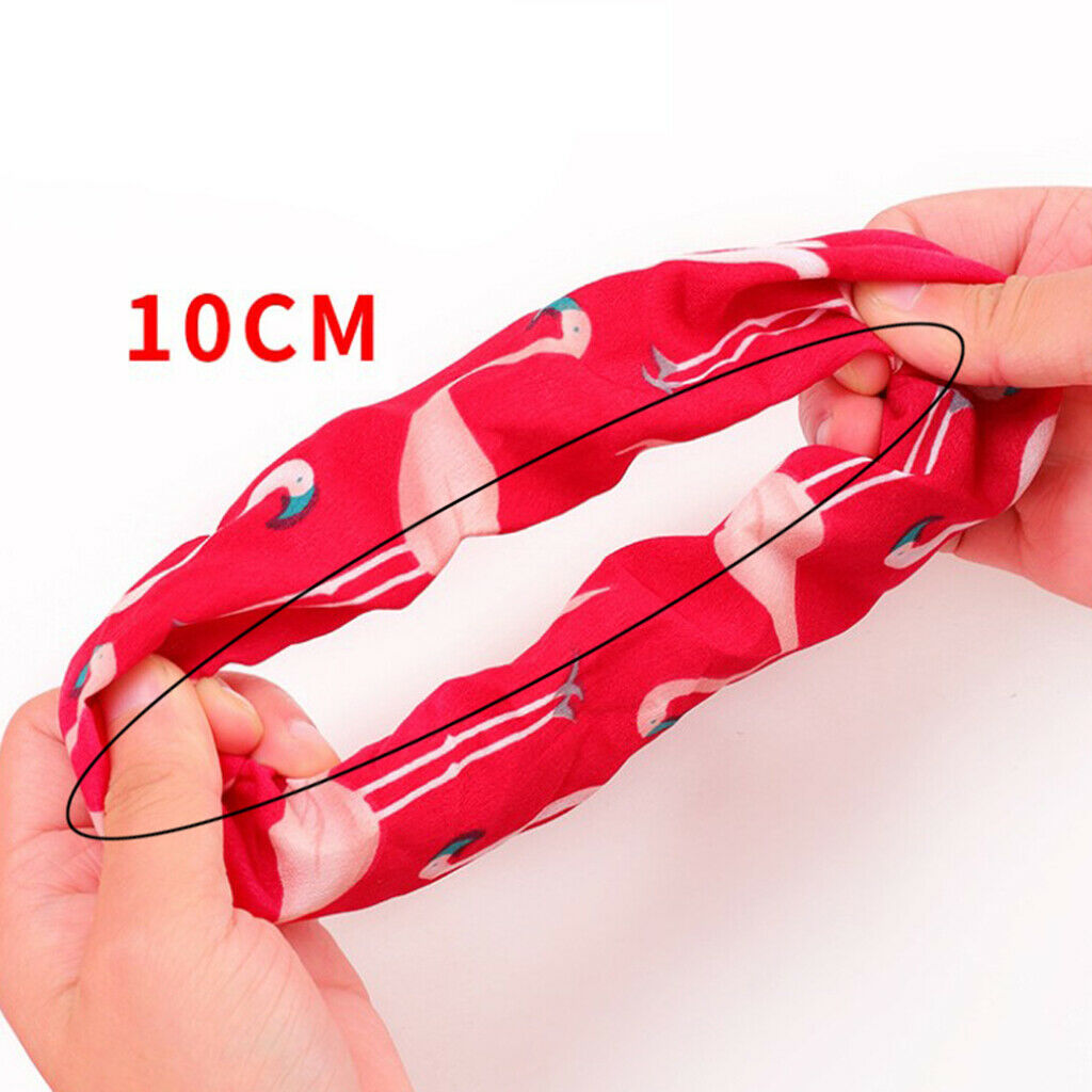 6Pack Ladies Satin Hair Scrunchies Pineapple Printed Hair Cord Scrunchy