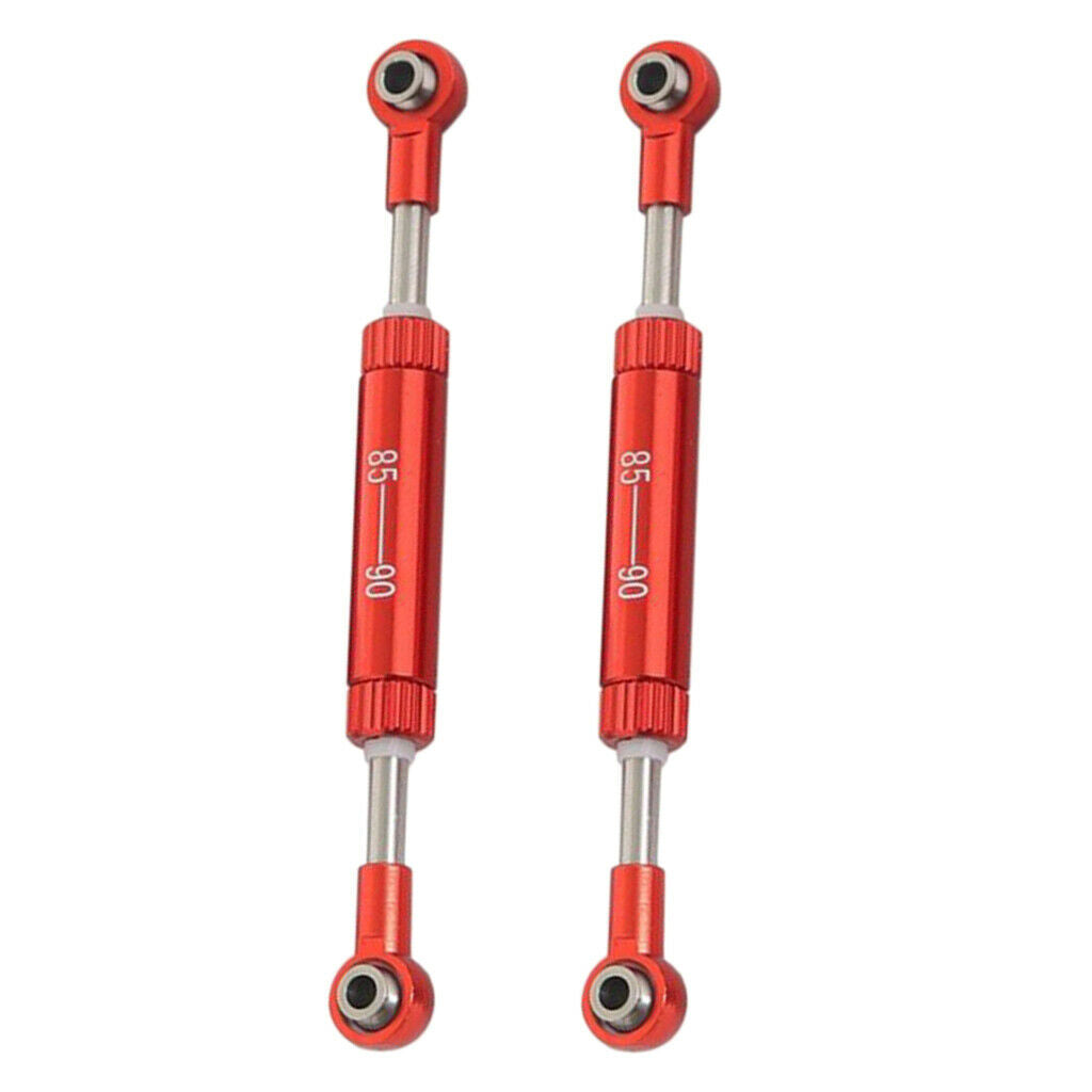 2pcs Servo Steering Linkage for 1/10 Scale Cars Axial SCX10 90046 TRX4 Spare