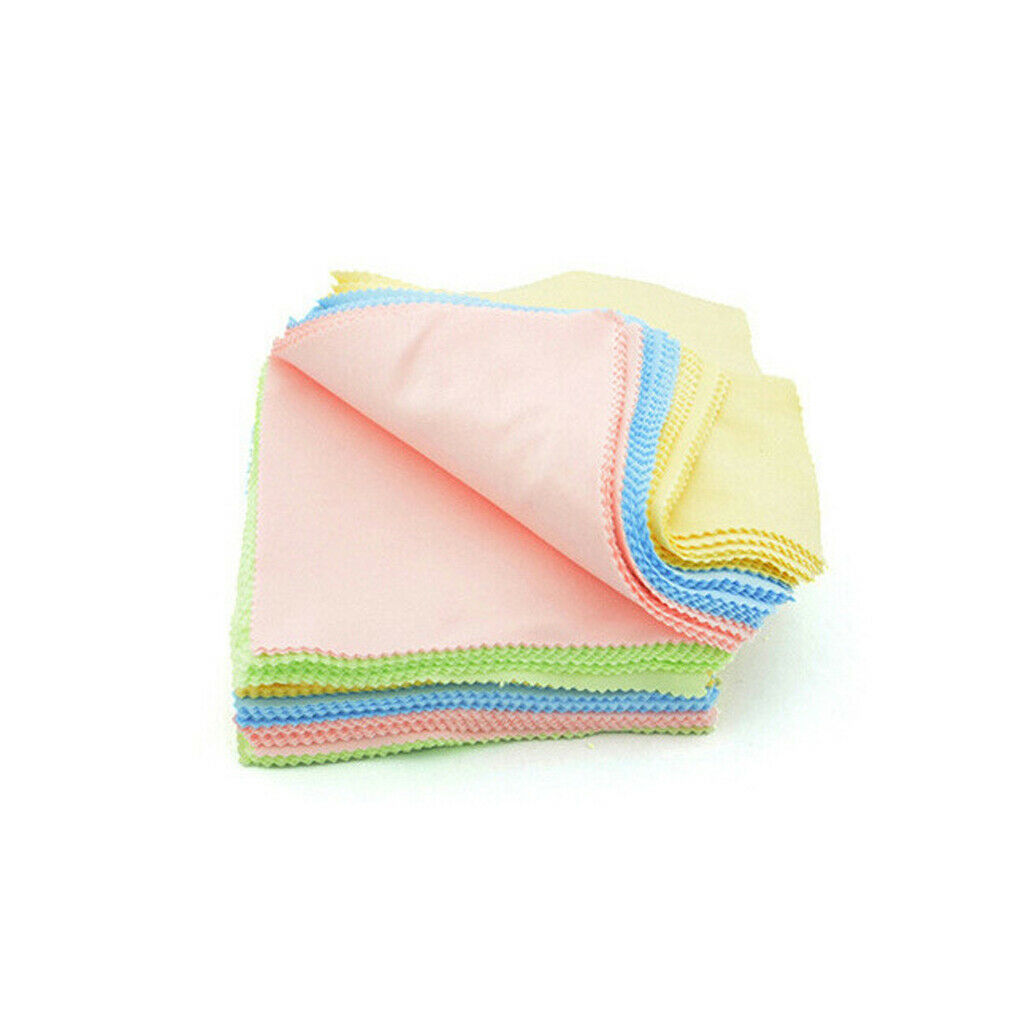 100pcs Microfiber Camera Lens Cleaner Glasses Cloth