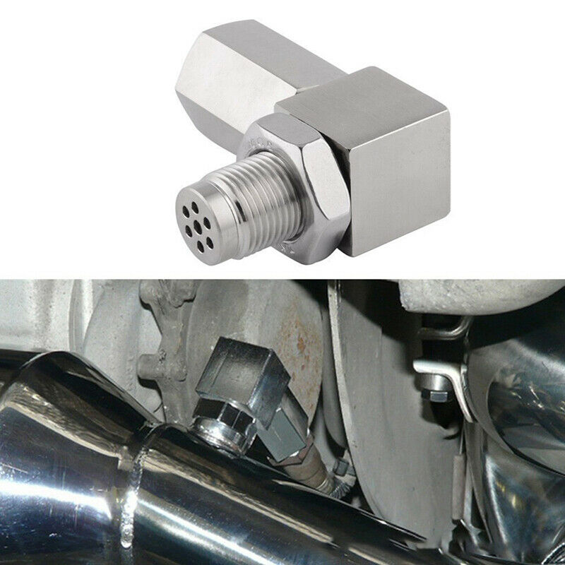 Oxygen Sensor Extender 90 Degree 02 Bung Extension Angled O2 Sensor Sp