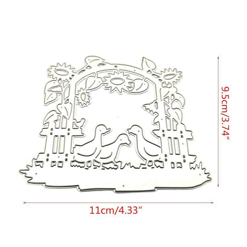 Lawn Three Little Ducks Carbon Steel Cutting Dies DIY Scrapbooking Photo Album