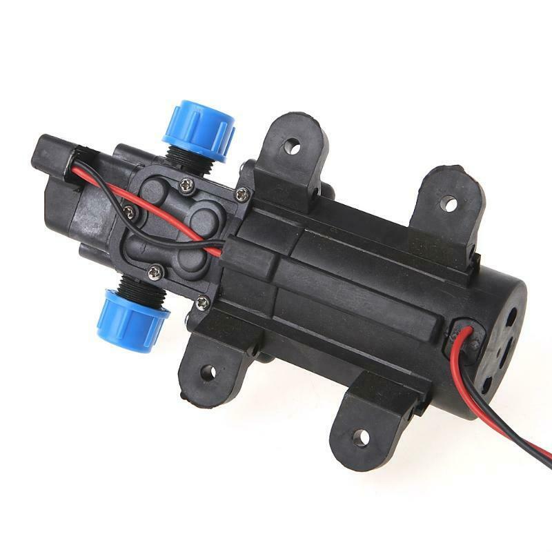 DC 12V 30W 0142 Motor High Pressure Diaphragm Water Self Priming Pump 3L/Min