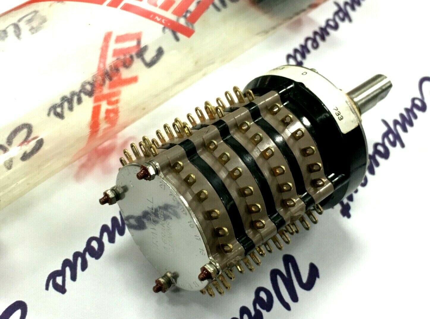 1pcs - GRAYHILL 4-Wafer 24-Position Rotary Switch [53YY50013] - Made in USA NIB