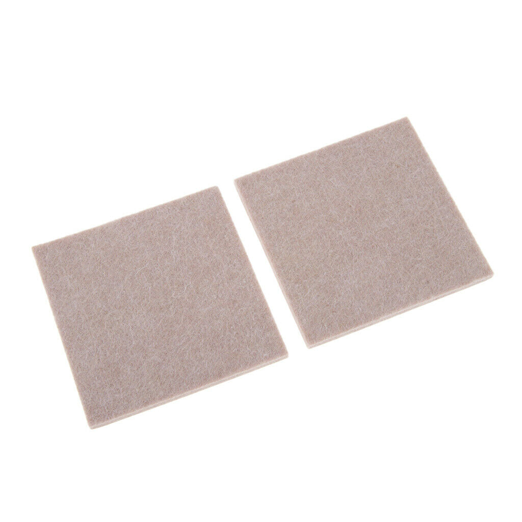 2x Premium Furniture Felt Glides Adhesive Glides for