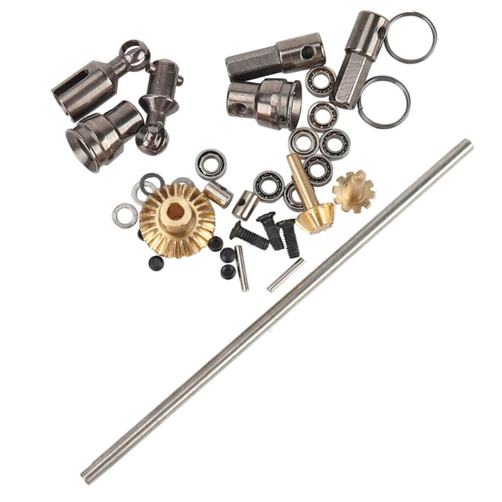 Upgrade OP Fittings Full Metal For WPL B14 B24 C14 C24 RC Car DIY Parts 6WD