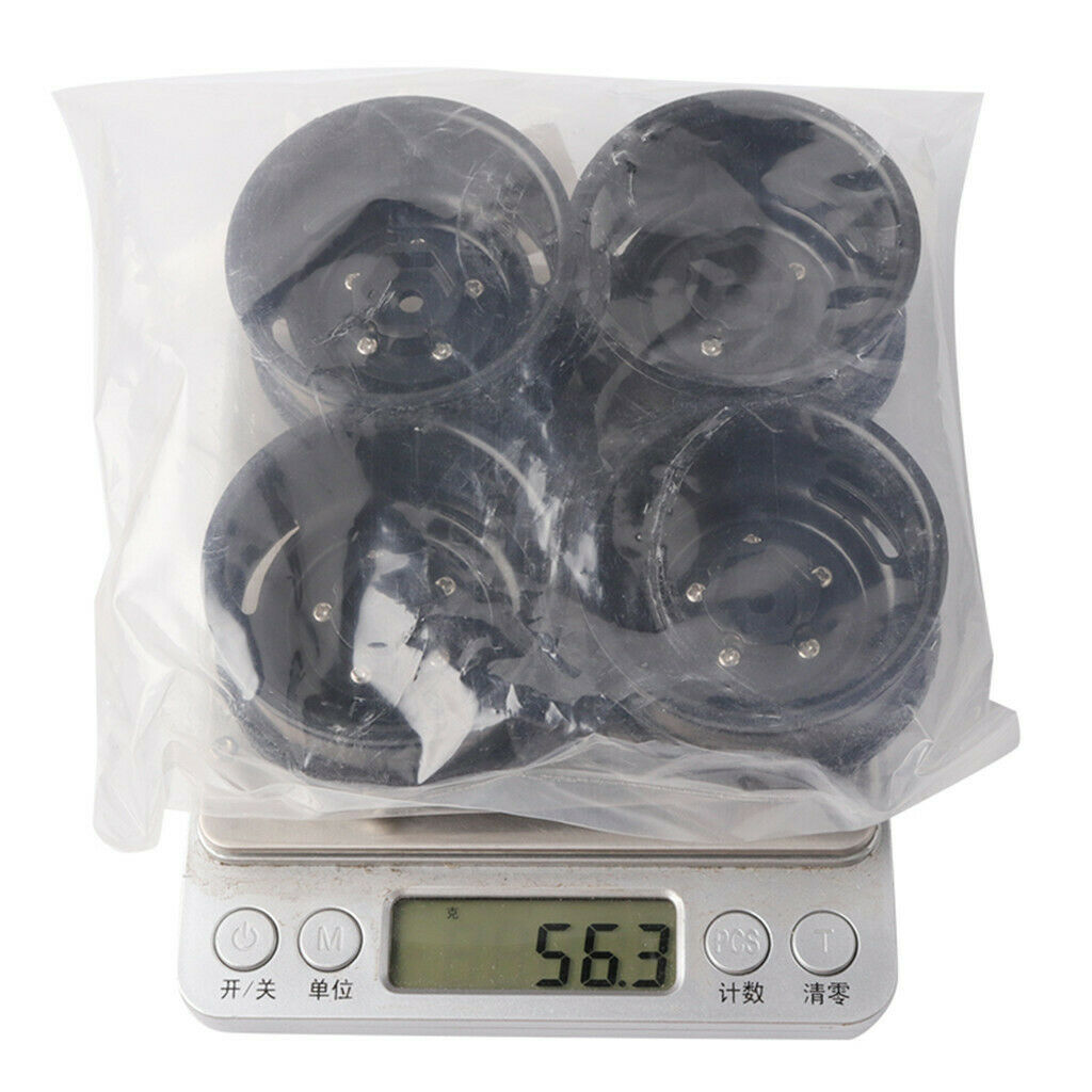 4x Plastic Beadlock Wheel Rim Hub 1.9'' For 1/10 Scale RC4WD D110 TF2 Trucks