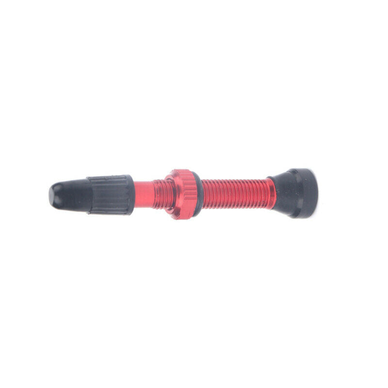 2 Pieces 1MM Bicycle Tire Valve with 40MM Vacuum Nozzle To Send A Type Wrench