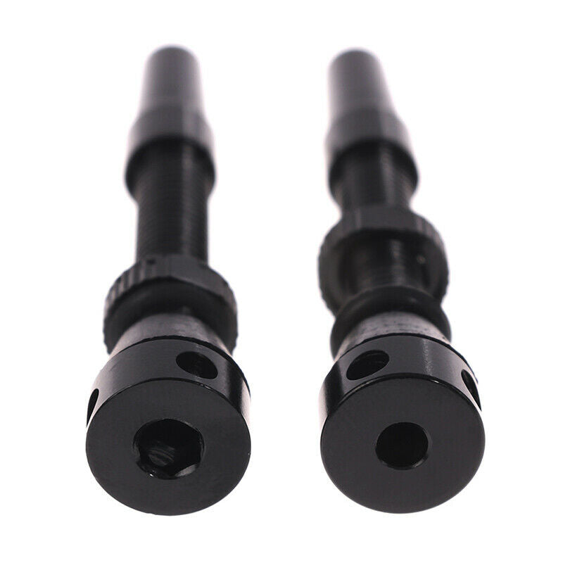 1 Pair 40mm Tubeless Air Valve for Road Bike Tubeless Valve Stem Bicy FG