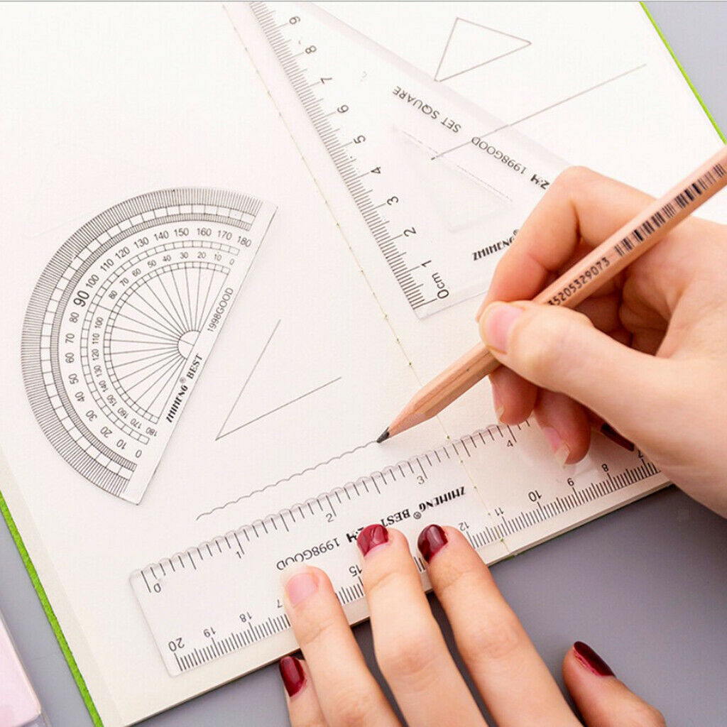 Ruler Stationery Office Home School Student Children Painting Metric Tool A