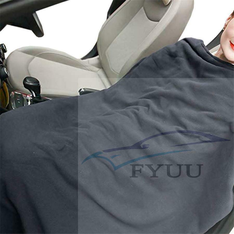 12V car heating blanket SUV Truck RV Electric Heating Blanket Carpet Grey