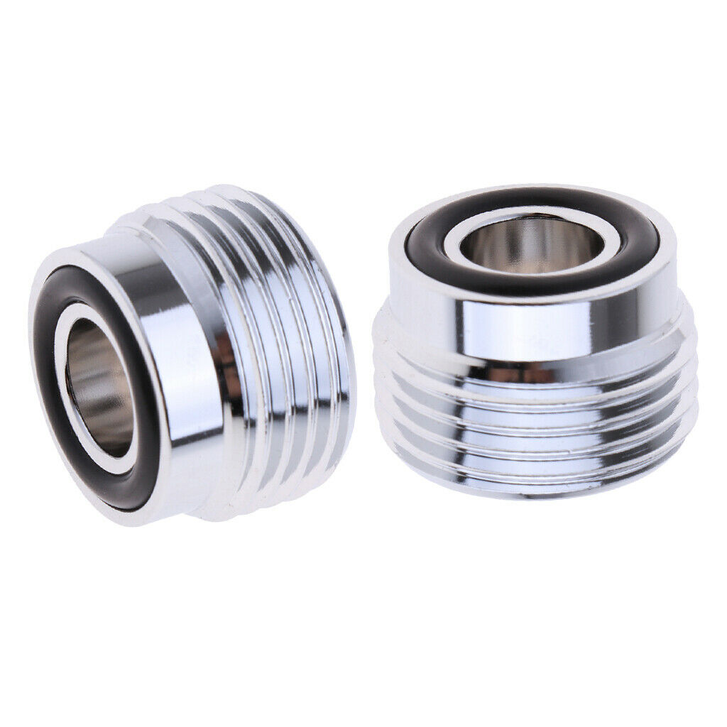 2x Tank Valve Adaptor DIN to YORK Dive Clamp Cylinder Convertor Five Threads