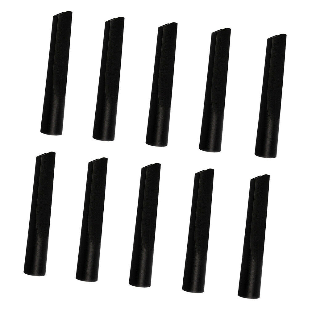 10 pieces Universal Flat Crevice Tool Attachment Suction Head Black 32mm
