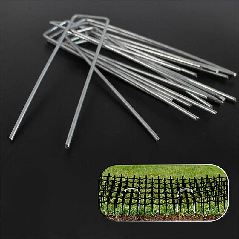 Garden Prickle Strip Dig Stop Cat Repellent Deterrent Mat Spike Portab.l8