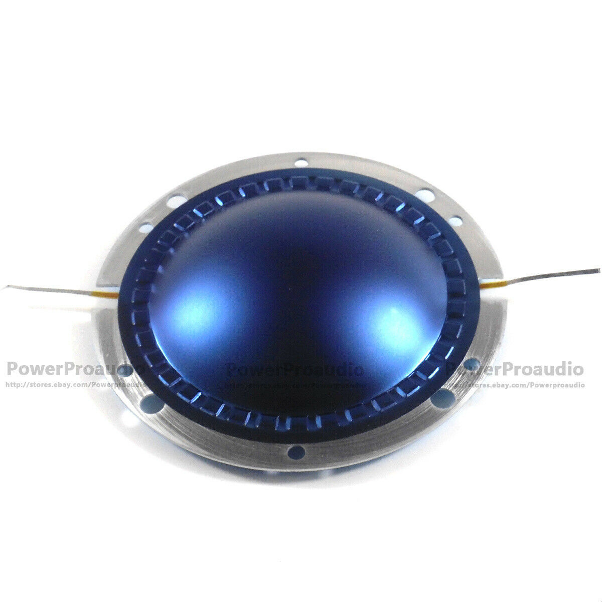 2 x Diaphragm Kit  for P Audio SD-75BF SD75BN Driver VC 76mm 8ohm Blue Titanium